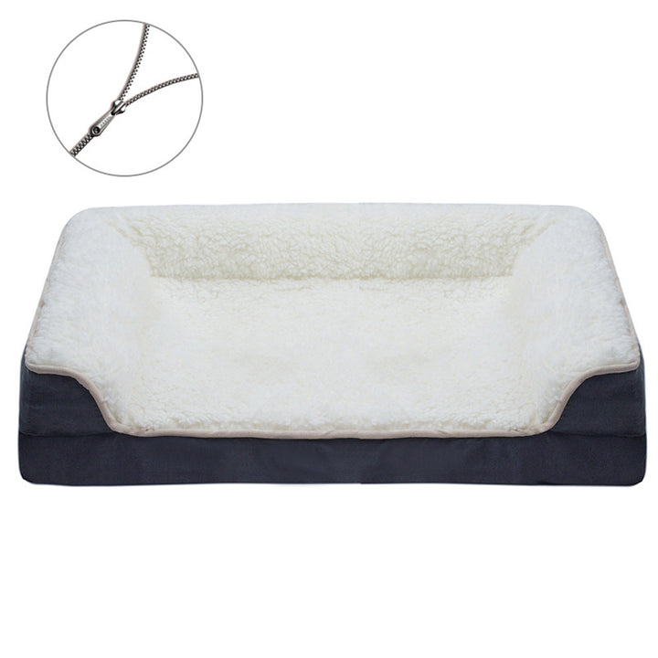 Premium Plush Ortopedisk Hundeseng