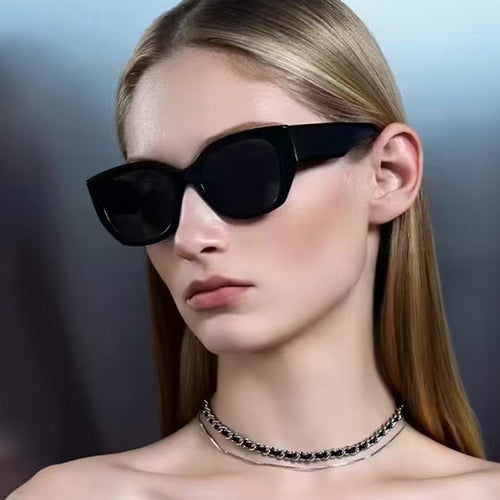 Women's elegant glasses with animal print Skanto