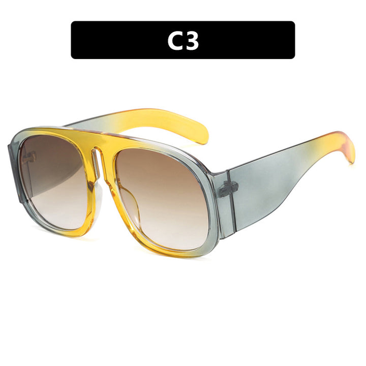 Women's oversized sunglasses with wide frame and high UV protection Skanto
