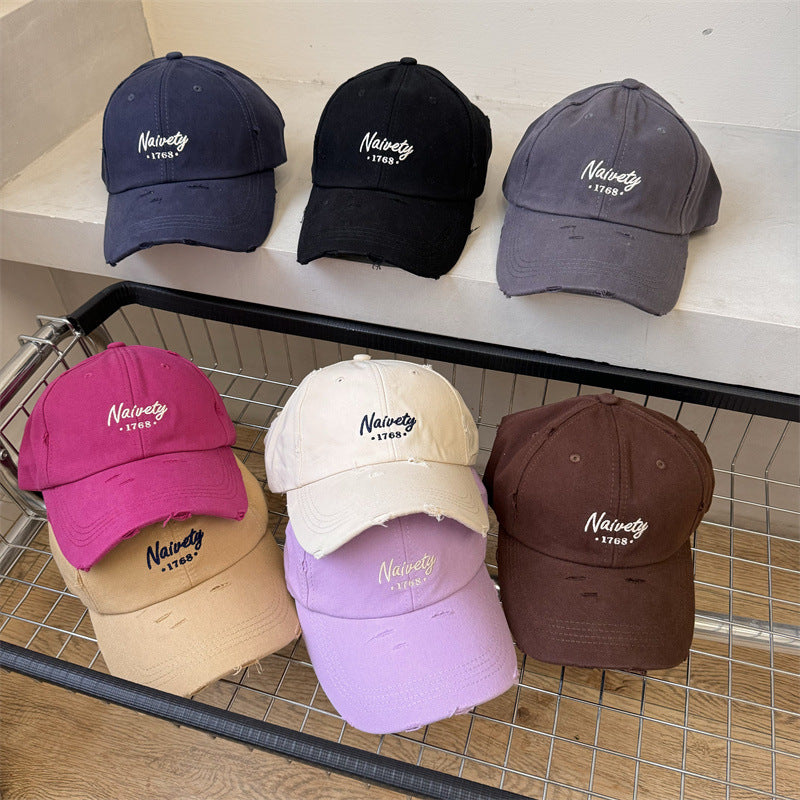 Herre Slittbomulls Baseball Caps Skanto