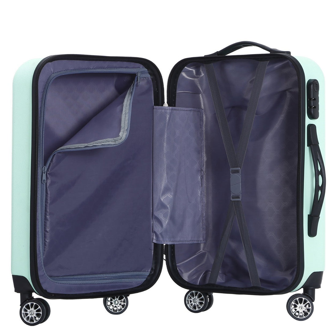 Unisex Quilted Hard Shell Carry-On Koffert Skanto