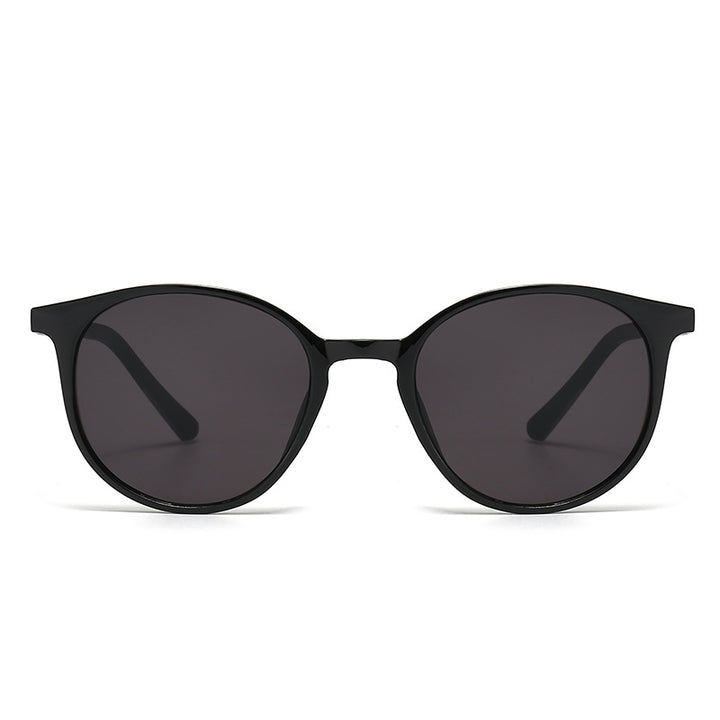 Dame cat-eye solbrille med optisk UV-beskyttelse og moteramme Skanto