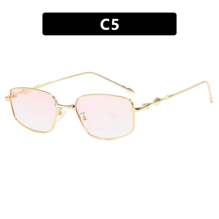 Dame modisk solbrille med innovativ ramme og UV-beskyttelse Skanto