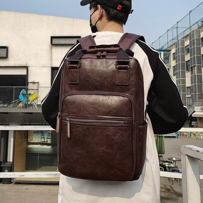 Elegant Rucksack aus hochwertigem Leder Skanto