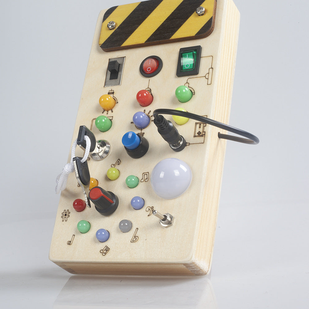 Norvo | Multisensorisk Montessori Brett med LED-Lyseffekter