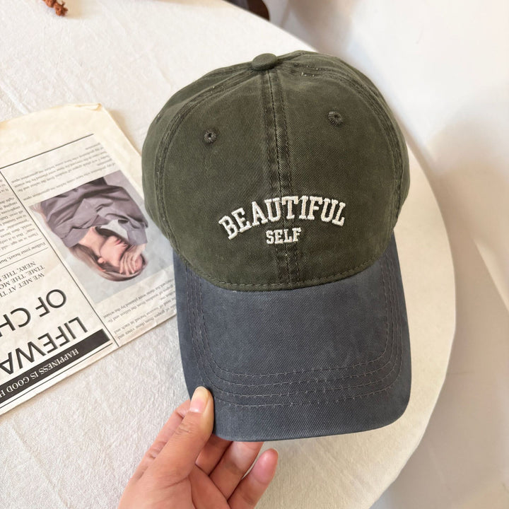Kvinnens casual justerbare statement caps Skanto