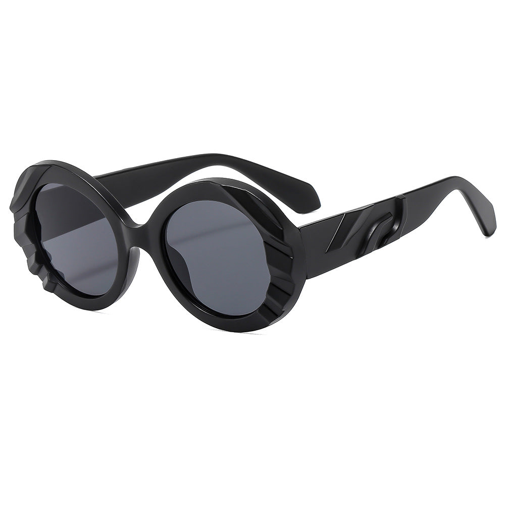 Women's sunglasses with unique, textured frame and protective lenses Skanto