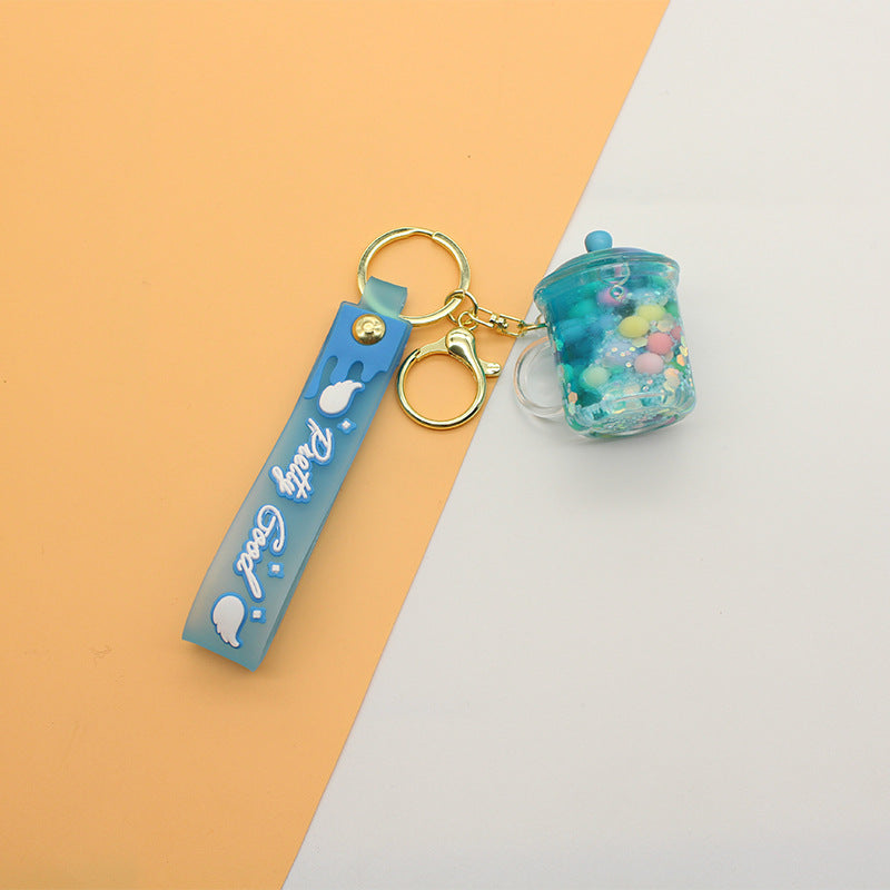 Unisex nøkkelring med søtt drikkeflaske-design Skanto