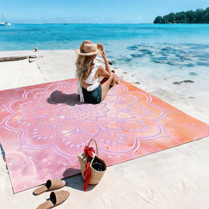 Mandala Design Strandmat Skanto