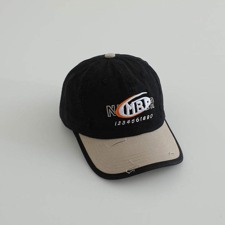 Herrebekymret Bomull Logo Baseball Caps Skanto