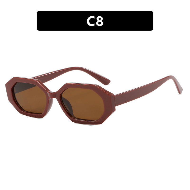 Women's eye-catching sunglasses in a modern octagonal design Skanto