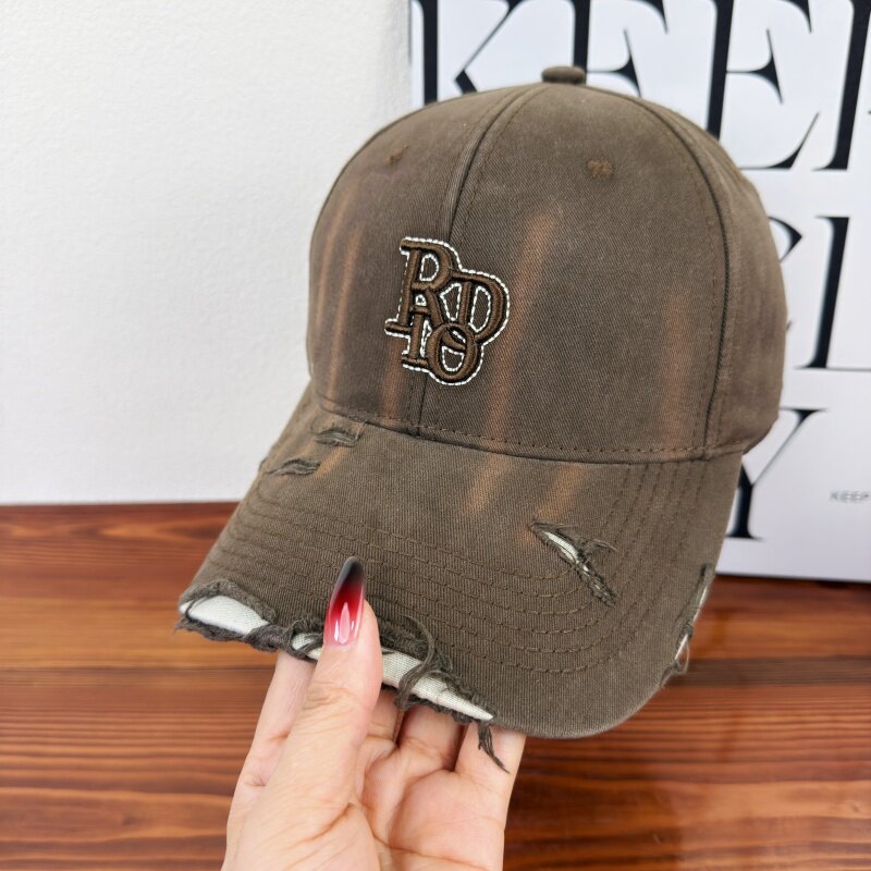 Kvinnenes Slitt Klassisk Bomulls Baseball Caps Skanto