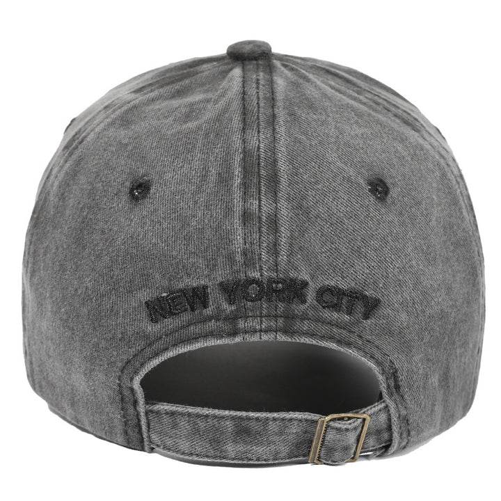 Men's Distressed Embroidered Dad Hat Skanto