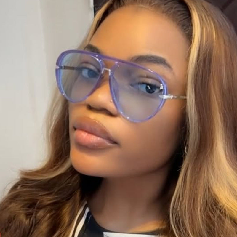 Women's pilot sunglasses with elegant design and UV protection Skanto