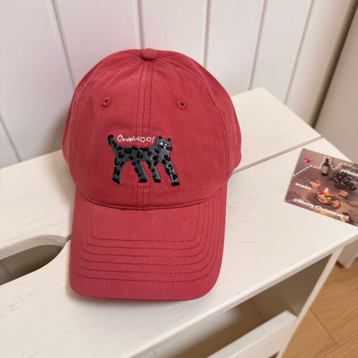 Kvinne Søt Grafisk Brodert Baseball Caps Skanto