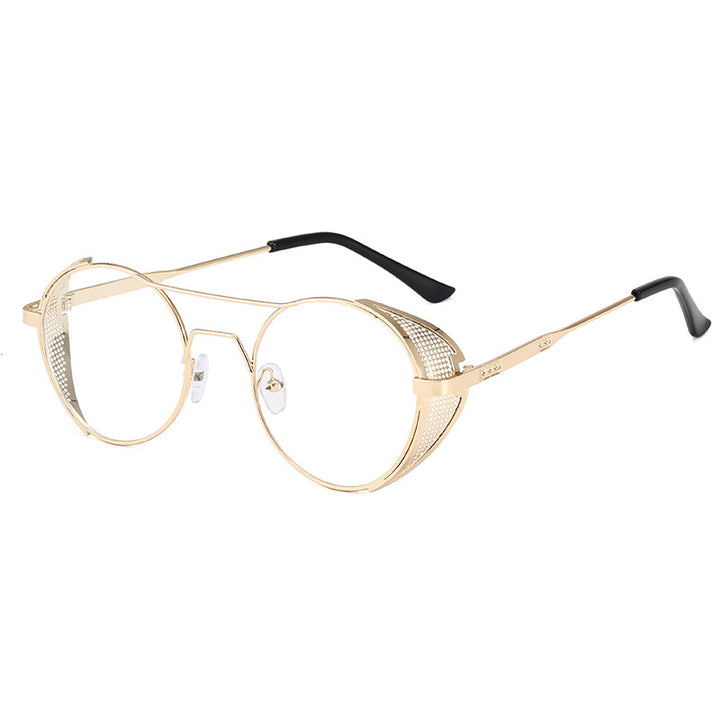 Dame Mode Metallinnfatning Brille Skanto