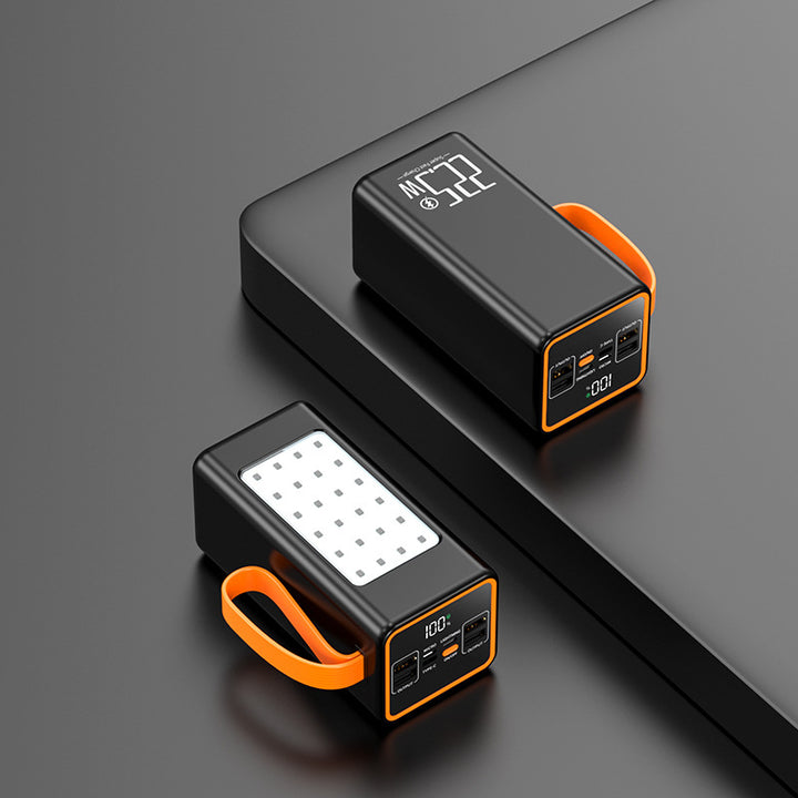 bærbar Powerbank med digitalt display Skanto