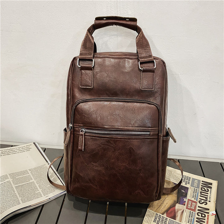 Elegant Rucksack aus hochwertigem Leder Skanto
