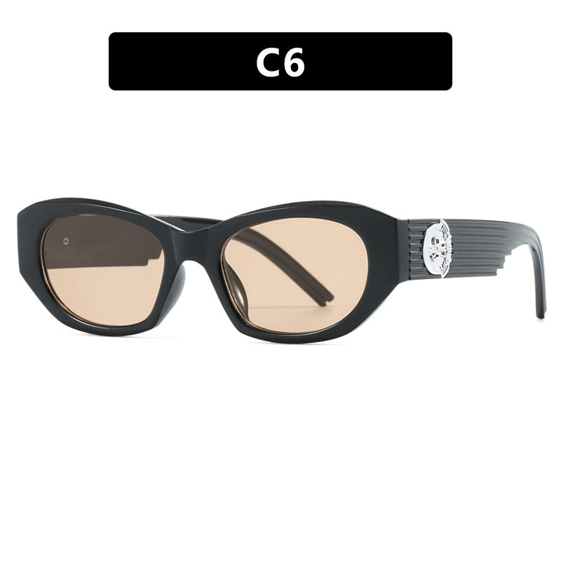Women's Fashion Cat-Eye Sunglasses with Striking Design and Luxurious Details Skanto