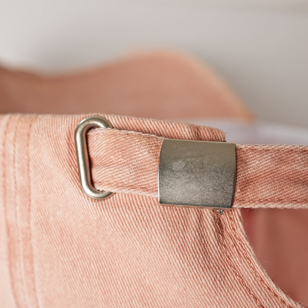 Dame sporty bomullslue med solbroderi Skanto