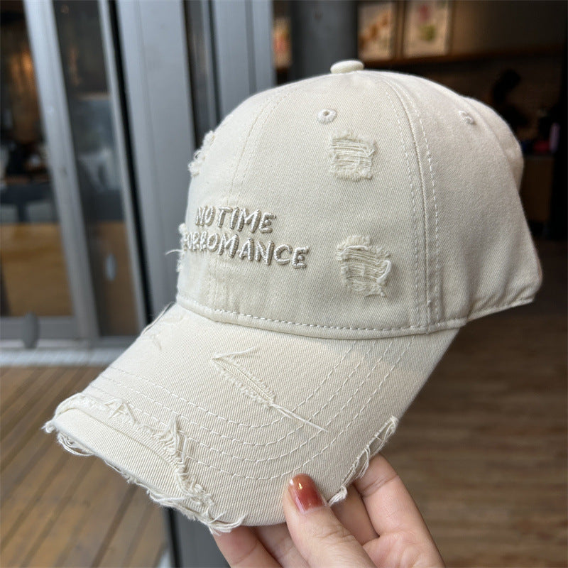 Kvinne Slitt Bomull Justerbar Baseballcaps Skanto 1784084193