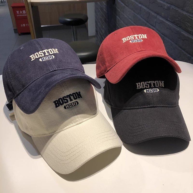 Herre Grafisk Brodert Baseball Caps Skanto