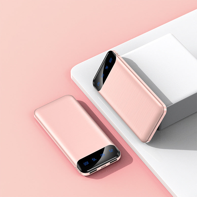 Høyytelses Powerbank med Digital Skjerm Skanto
