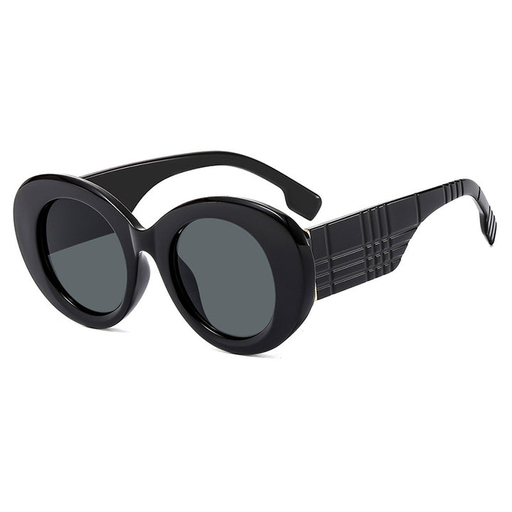 Women's extravagant sunglasses with creative frame design and protective UV filter Skanto