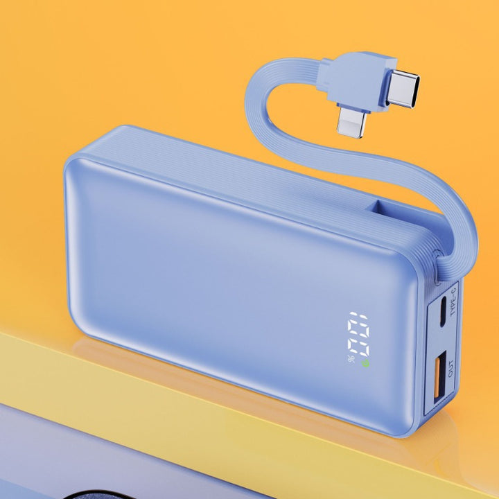Høyytelses powerbank med intuitivt LED-display Skanto