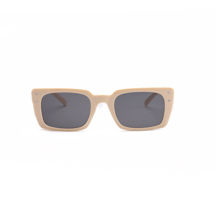 Dame kvadratisk solbrille med dyremønster Skanto