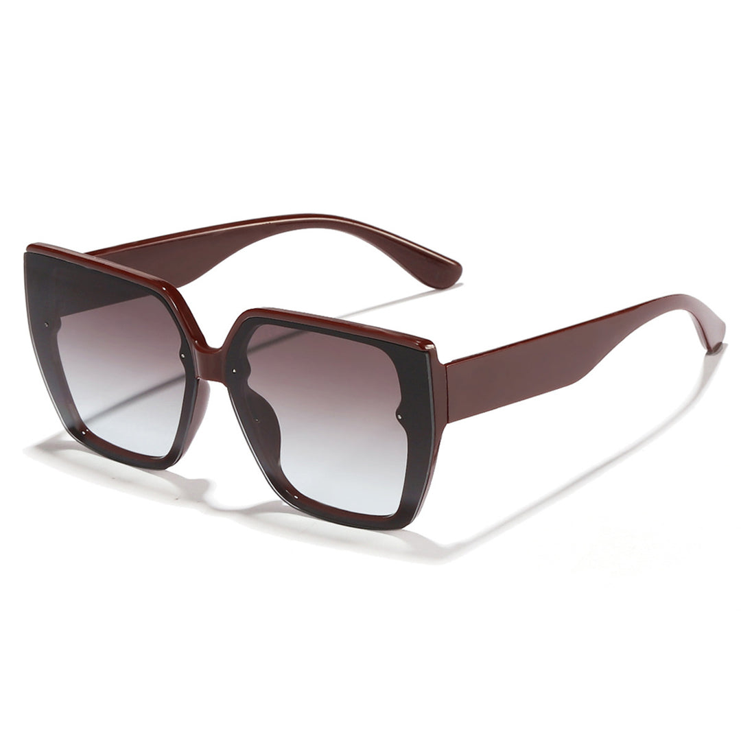 Dame oversized solbriller med elegant design Skanto