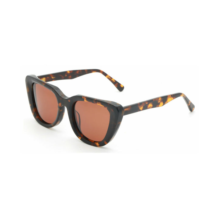 Dame Cat-Eye solbriller med moderne ramme og UV-beskyttelse Skanto
