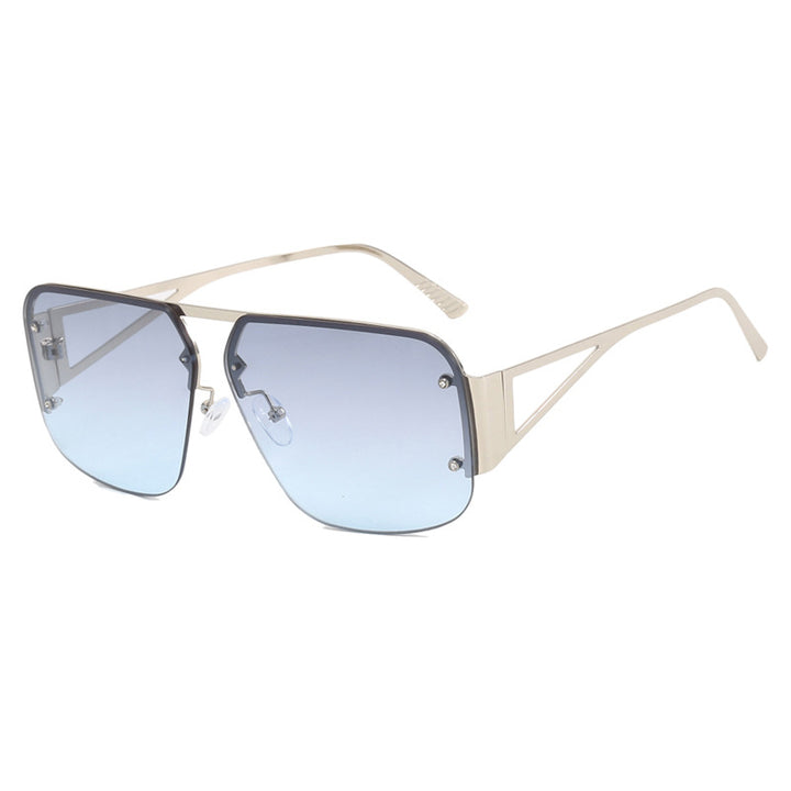Skanto Women's Oversized Geometric Sunglasses with Smooth Lines and Protective UV Filter Skanto