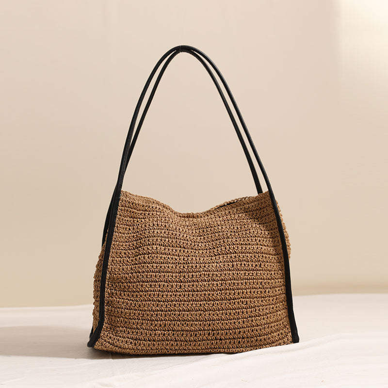 Handbag made of braided material Skanto