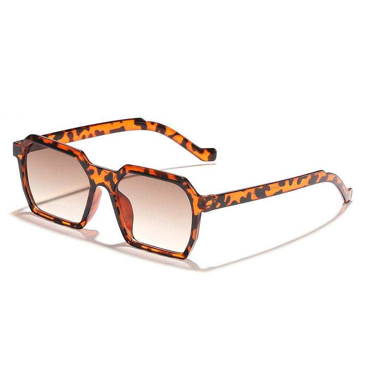 Dame moterik solbrille med innovativt åttekantet design Skanto