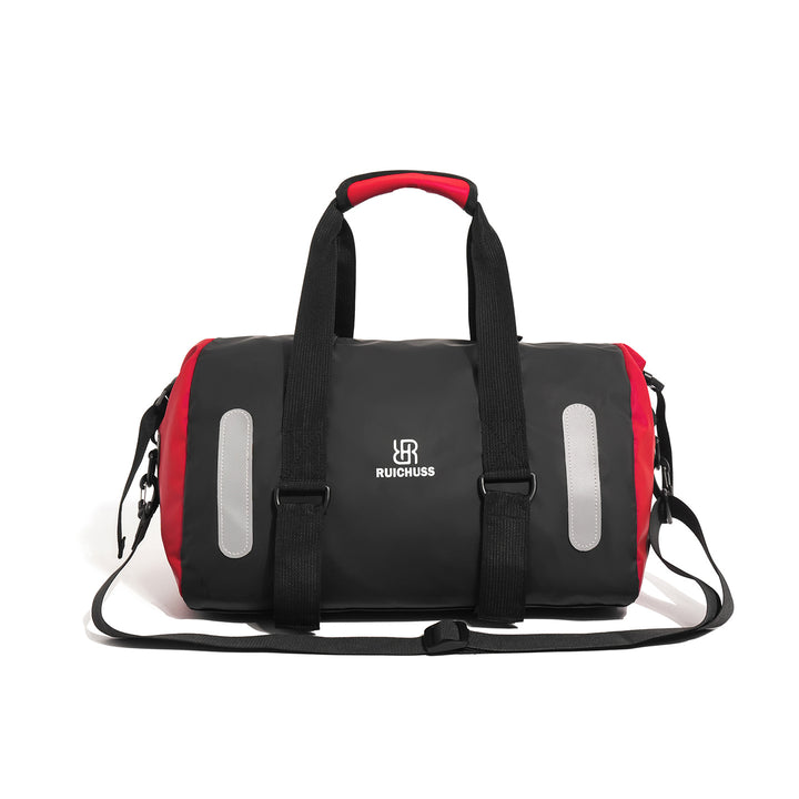 Sporty fitness duffel bag with reflective accents Skanto