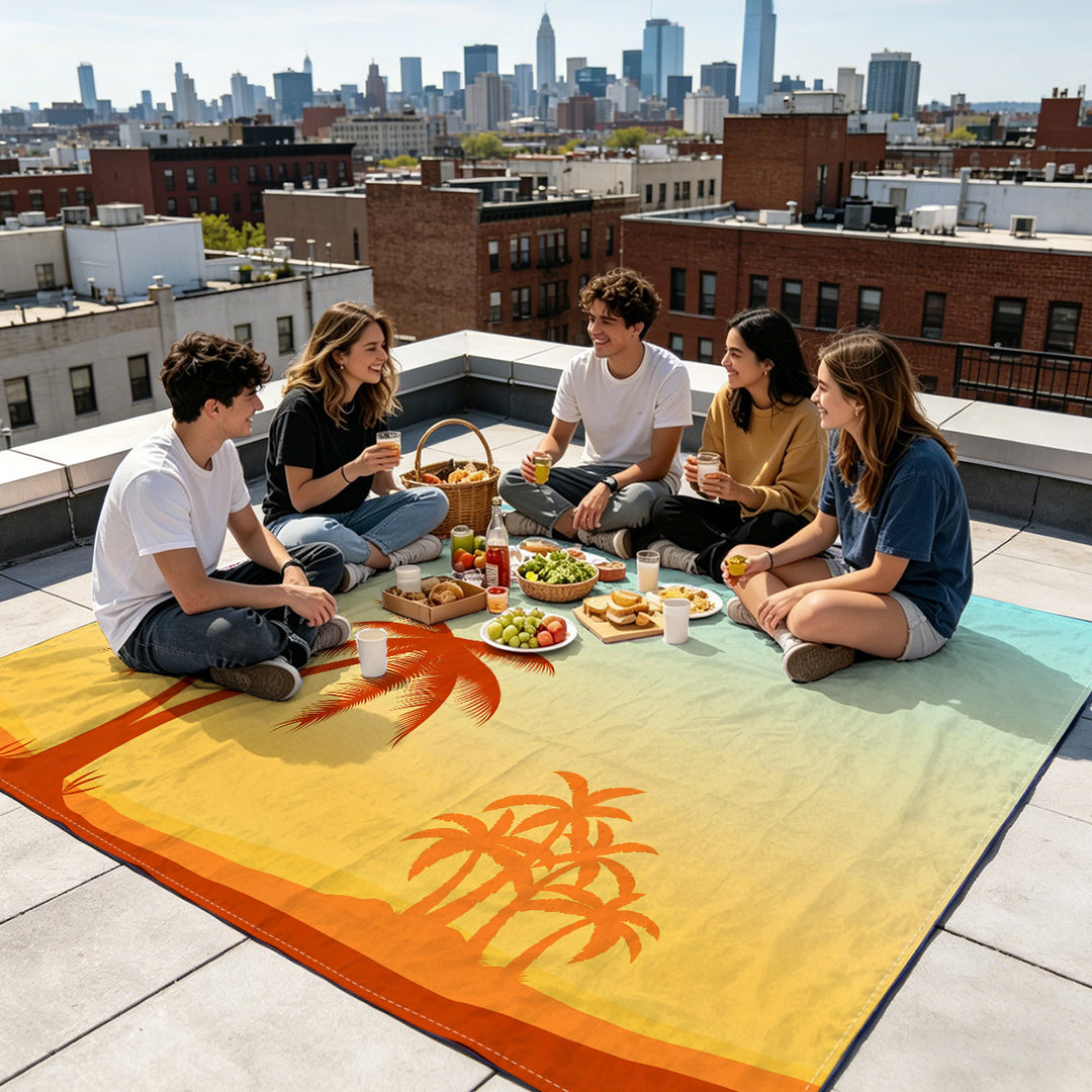 Mandala Design Strandmat Skanto