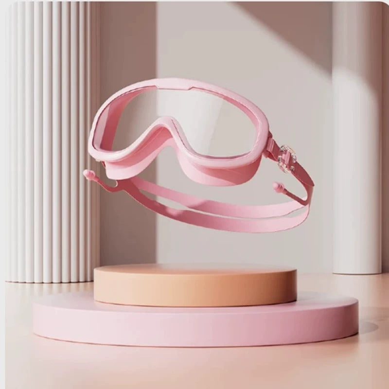 Svømme maske med utvidet synsfelt og barnevennlig design Skanto