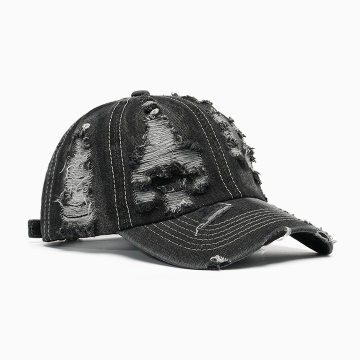 Dame trendy Ødelagt-basecap Skanto