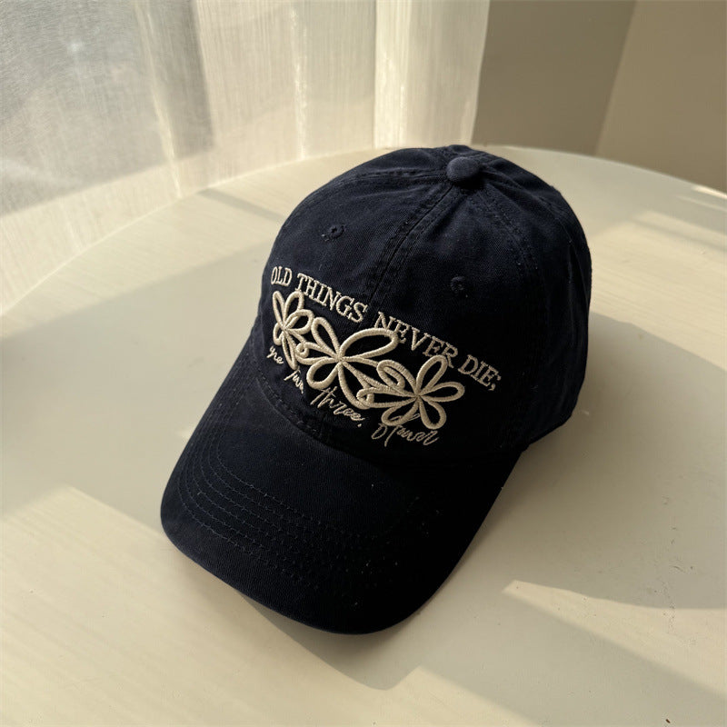 Kvinne Brodert Floral Baseball Cap Skanto 1783922211