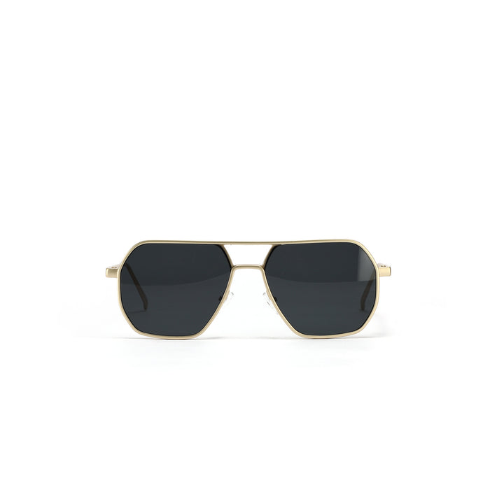 Dame moteriktig solbrille med elegant polygonal ramme Skanto