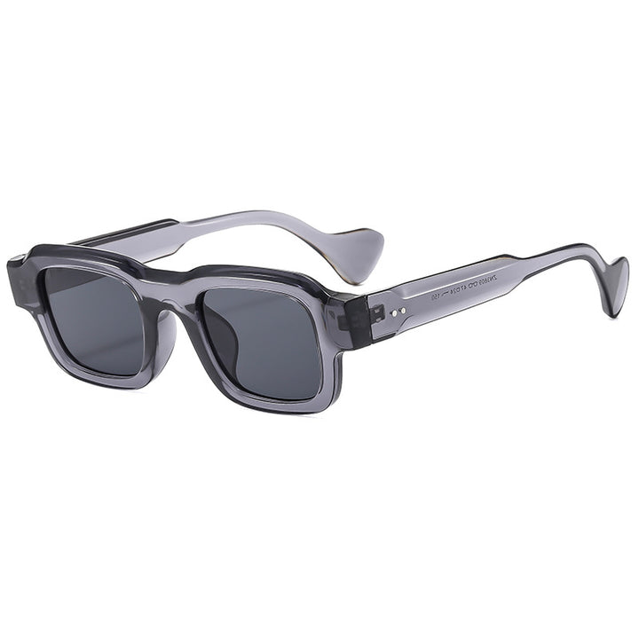 Dame trendy firkantet solbrille med ergonomisk design Skanto
