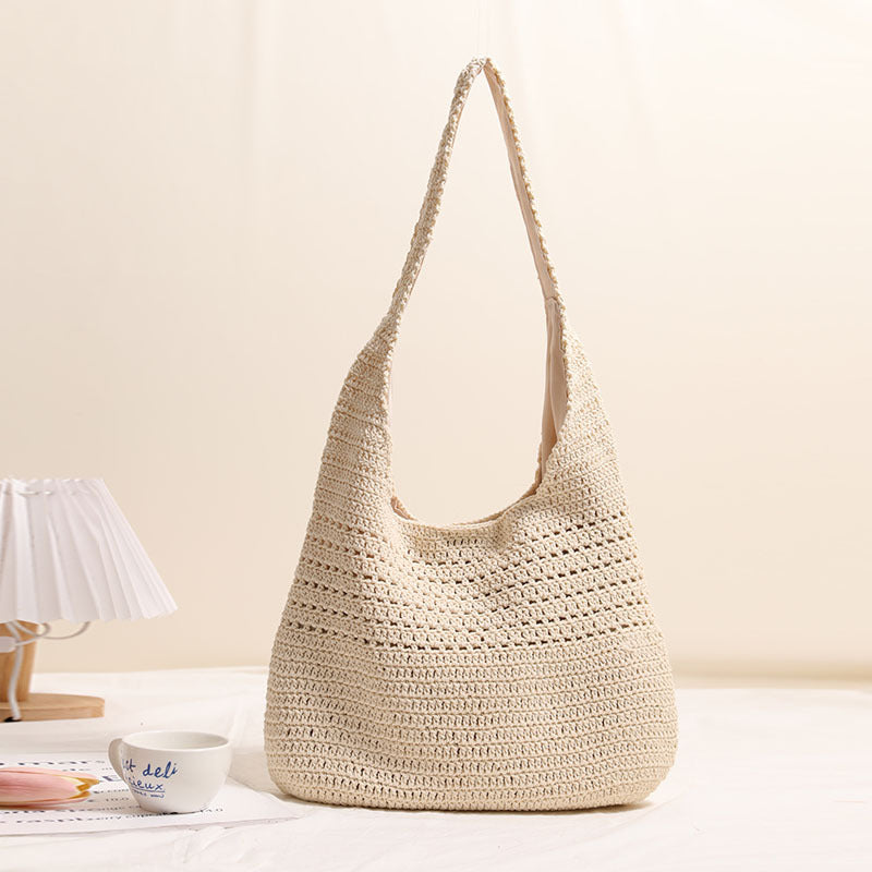 Hand-crocheted tote bag with spacious volume Skanto