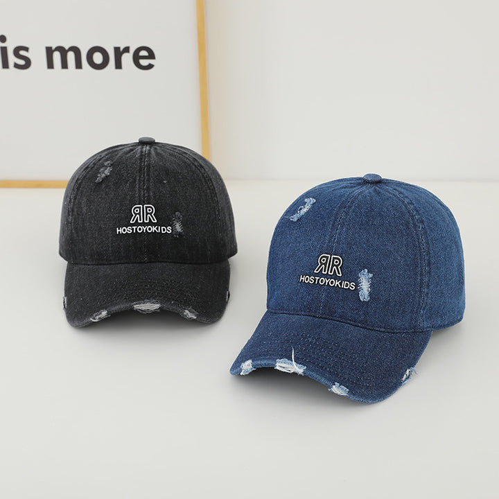 Damer avslappet jeans baseballcaps Skanto
