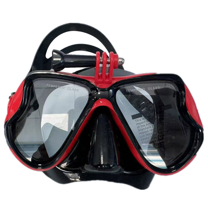 Dykker maske med ergonomisk silikondesign Skanto
