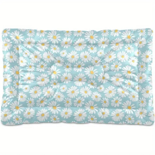 Blomster mønster sovematte hundeseng