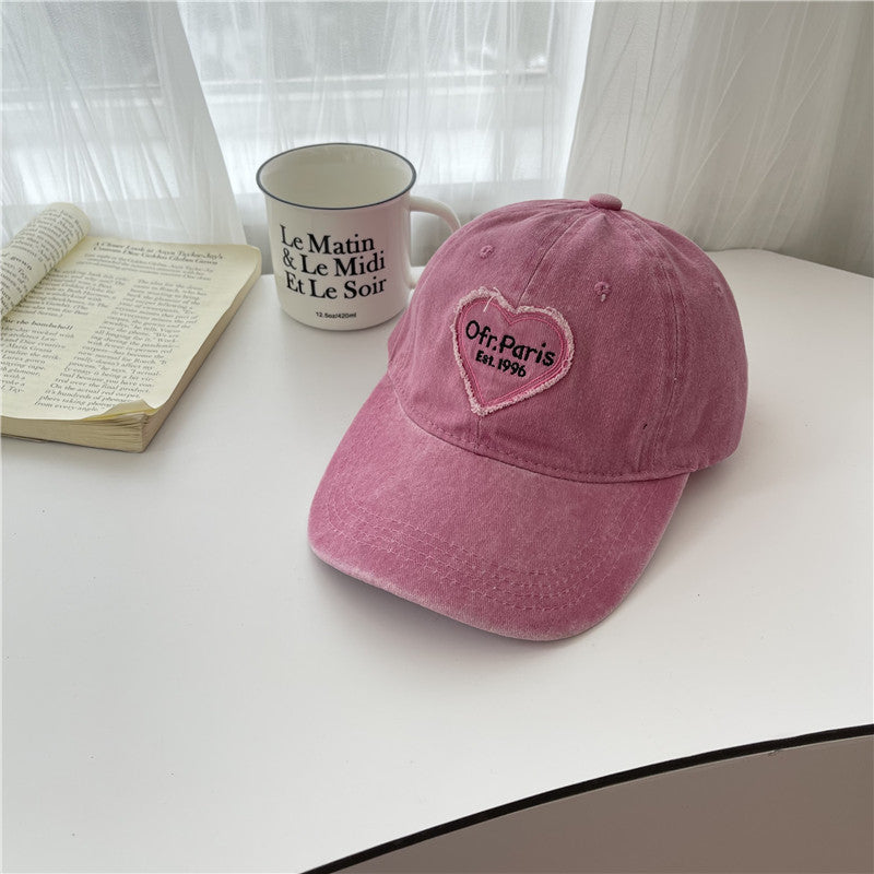Kvinne Vintage-inspirert Brodert Baseballcap Skanto