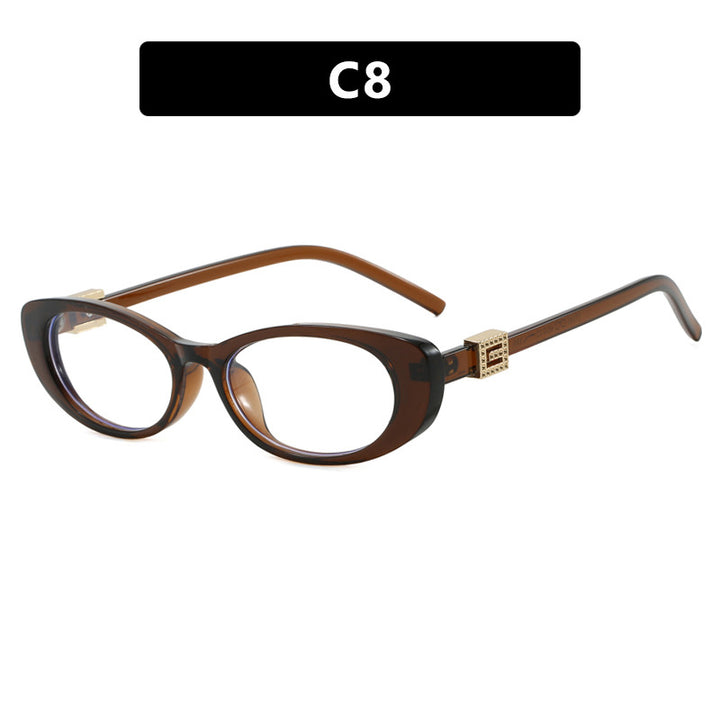 Women's Elegant Cat-Eye Sunglasses with Fine Accents Skanto