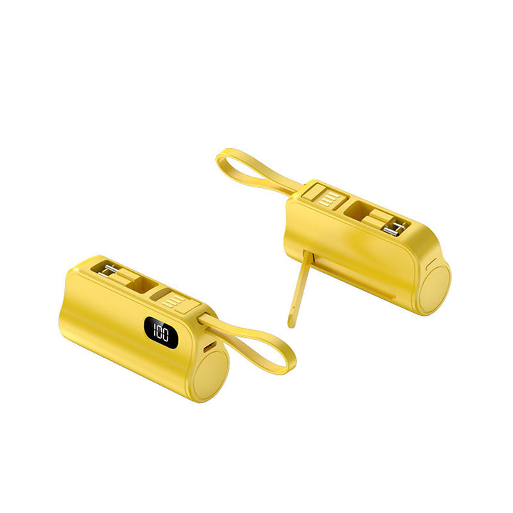 bærbar mini-powebank med digital skjerm Skanto
