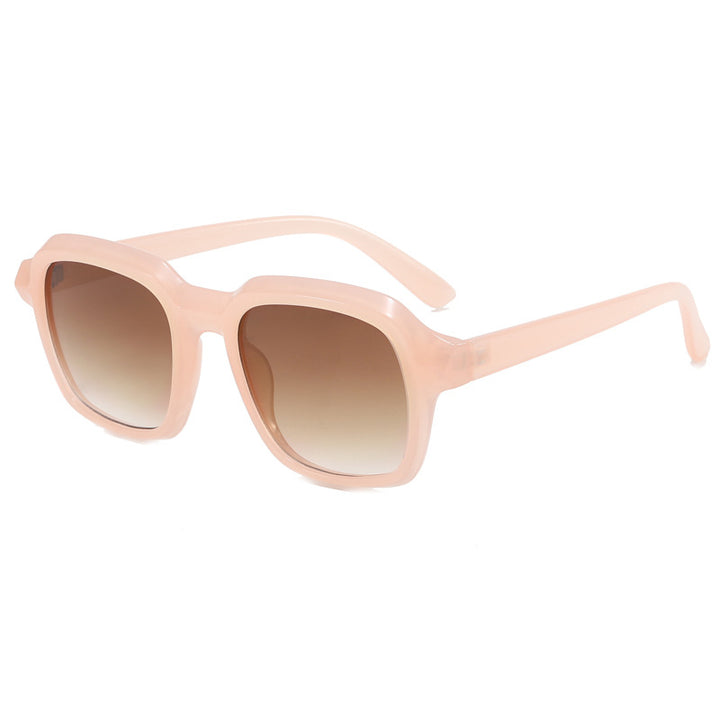 Dame kvadratisk solbrille med stilige rammer Skanto